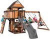 Backyard Discovery Canyon Creek Cedar Wood Swing Set