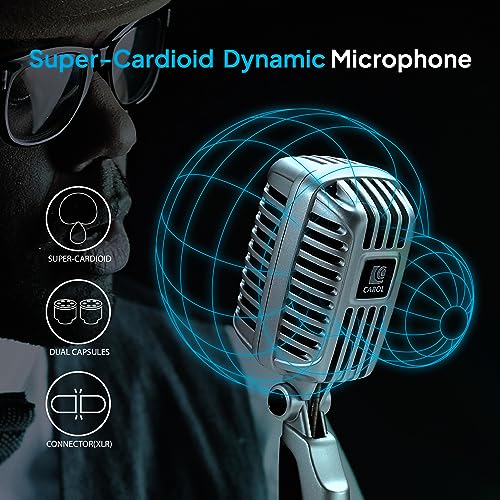 CAROL Classic Retro Vocal Microphone CLM-101 - Image 3