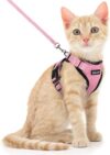 Dooradar Cat Harness and Leash Set, Escape Proof