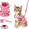 URATOT Cat Harness And Leash Set, X-Small