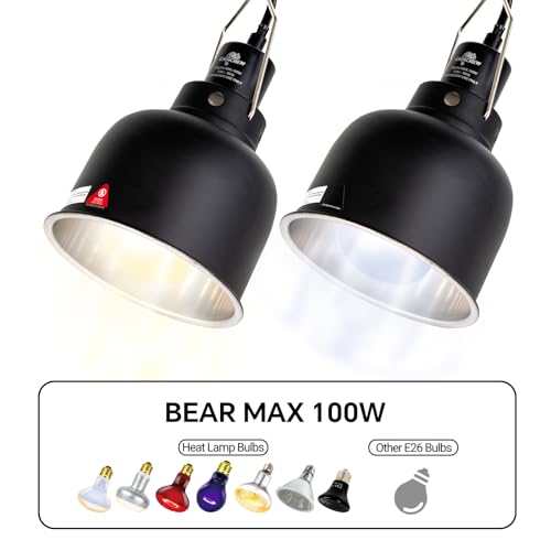 CAVACHEW 2 Pack Reptile Light Fixture 5.5in - Image 4