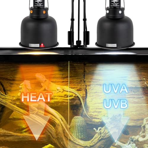 CAVACHEW 2 Pack Reptile Light Fixture 5.5in - Image 5