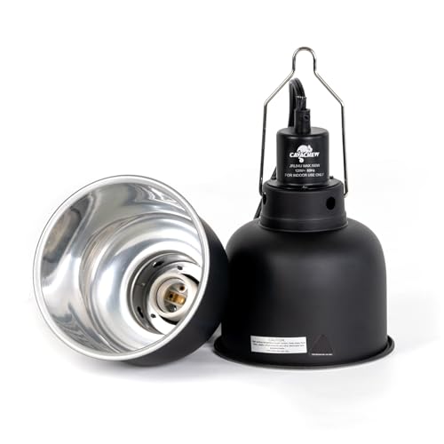 CAVACHEW 2 Pack Reptile Light Fixture 5.5in - Image 2