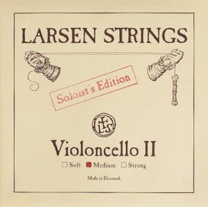 LS Larsen Strings Cello Strings Medium Gauge 6LCDS