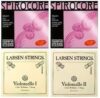 Larsen and Spirocore Cello Strings Set Larsen Medium A+D
