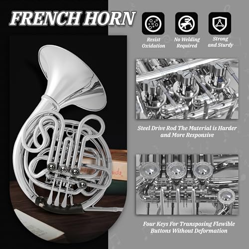 Chehery Double-Row Split French Horn F/Bb 4-Key - Image 3