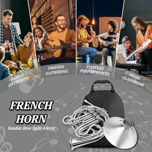 Chehery Double-Row Split French Horn F/Bb 4-Key - Image 2