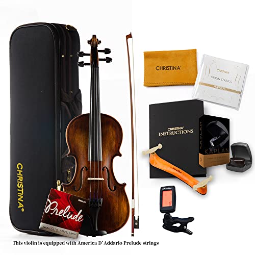 Christina Muse Full Size Violin Kit with Case - Image 3