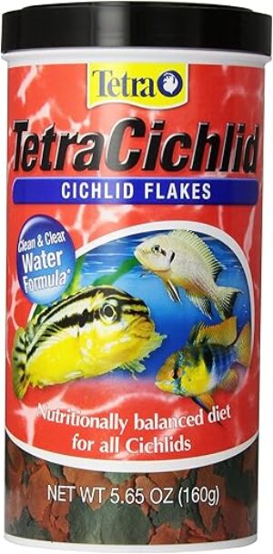 Tetra Cichlid Flakes Food — 5.65 Oz