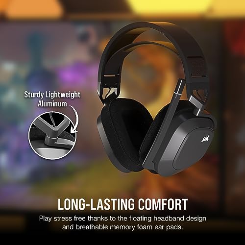 Corsair Corsair HS80 MAX Wireless Multiplatform Gaming Headset - Image 4