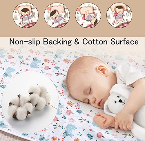 COZUMO Baby Waterproof Bed Pad, 40x30 Inch - Image 3