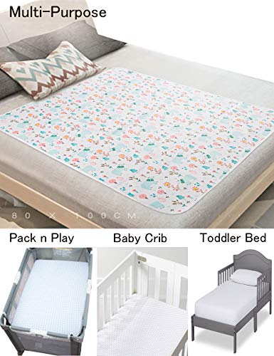 COZUMO Baby Waterproof Bed Pad, 40x30 Inch - Image 2
