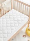 SLEEP ZONE Crib Mattress Protector Pad 28″x52