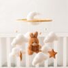 let’s make Crib Mobile Bear Cloud Nursery Decor