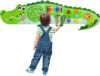 Batlofty Crocodile Activity Wall Panels, Sensory Educational Board