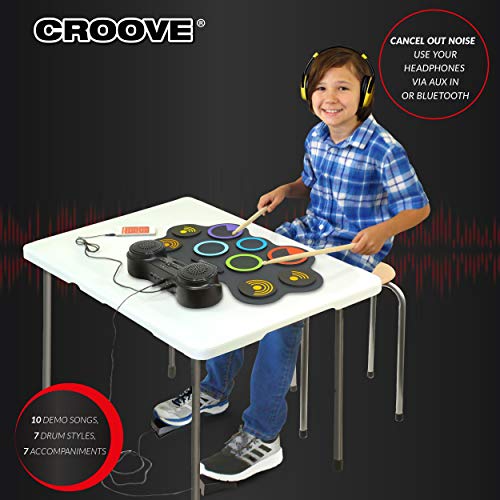 Croove Electronic Drum Set For Kids - 9 Pads - Image 2