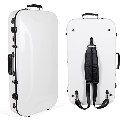 Crossrock Fiberglass Double Violin & Viola Case - Image 2