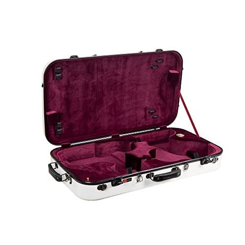 Crossrock Fiberglass Double Violin & Viola Case - Image 3