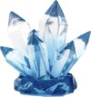 Penn-Plax Crystal Cluster Aquarium Decoration – Sapphire Blue