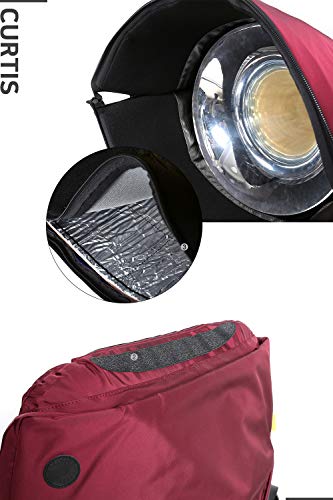 Curtis Insulation Tuba Gig Bag U1 (Burgandy) - Image 4