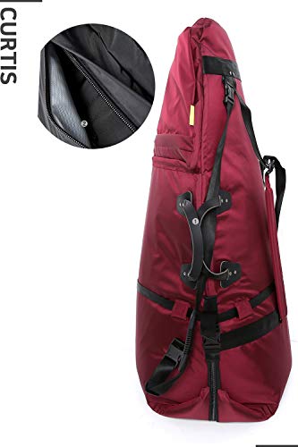 Curtis Insulation Tuba Gig Bag U1 (Burgandy) - Image 5