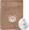 CREVENT Cute Cozy Fluffy Warm Baby Blanket