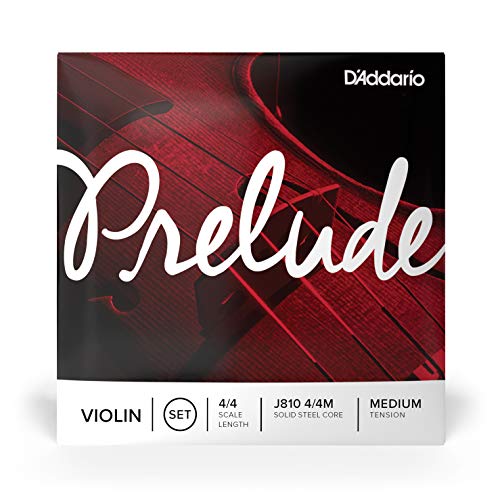 D'Addario Prelude Violin String Set, J810 4/4M - Image 2