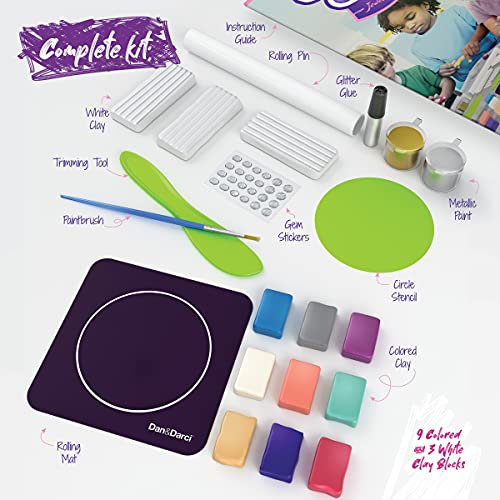 Dan&Darci Jewelry Dish Making Kit for Kids Ages 8-14 - Image 2