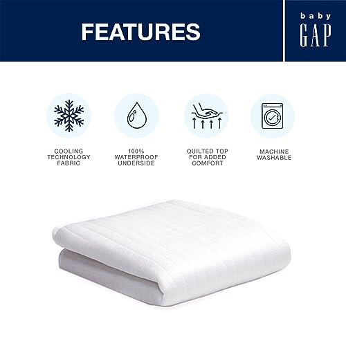 Delta Children Gap babyGap Cooling Crib Mattress Pad - Image 4