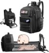 MABOZOO Diaper Bag Backpack With Changing Station