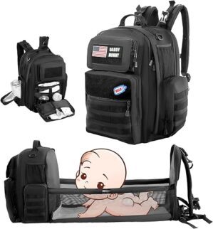 MABOZOO Diaper Bag Backpack With Changing Station