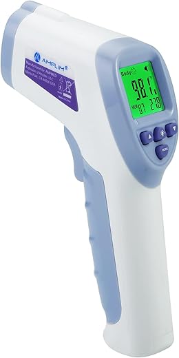 Amplim Digital Forehead Thermometer for Kids, Adults