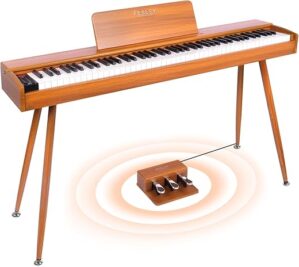Fesley Digital Piano 88 Key Weighted Keyboard