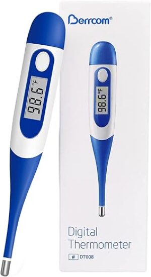 Berrcom Digital Thermometer With Fever Alarm
