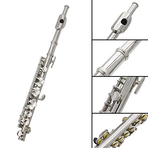 Dilwe Flute, 16 Hole Silver Plated Piccolo Set - Image 3