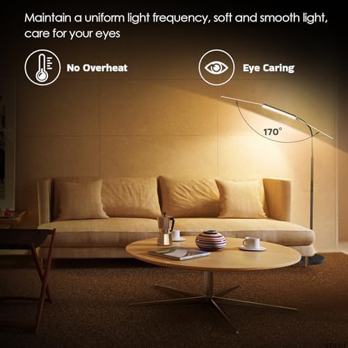 Dimunt Bright 15W Floor Lamp With Timer - Image 5