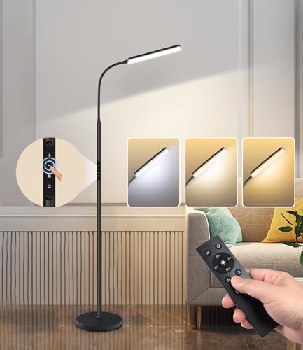 Dimunt Bright 15W Floor Lamp With Timer - Image 2
