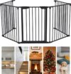 MYOYAY Dog Gate 5 Panel 118″ Wide