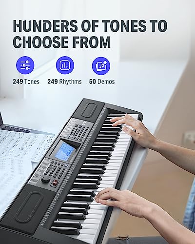Donner 61 Key Electric Piano DEK-610S Kit - Image 2