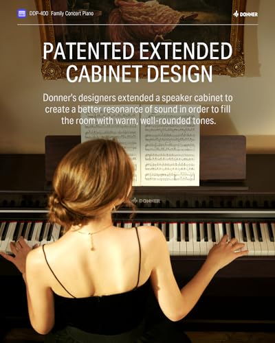 Donner DDP-400 Digital Piano with 88 Key - Image 2