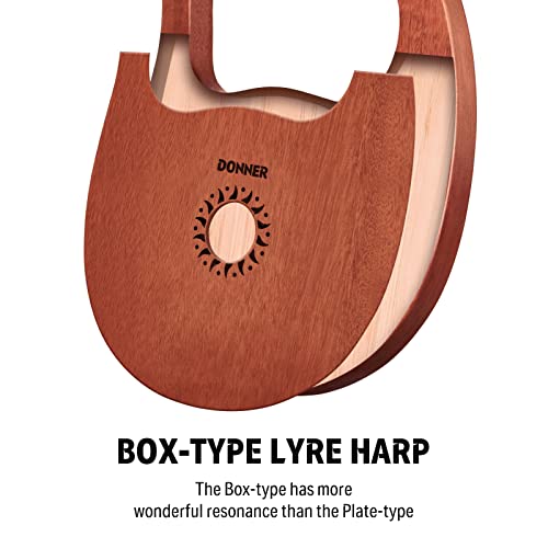 Donner Lyre Harp DLH-003 With Accessories - Image 3