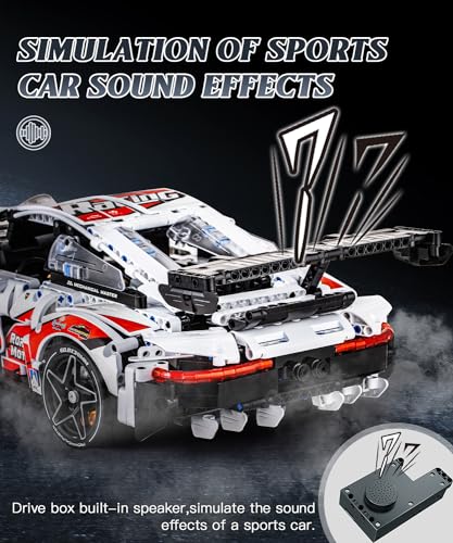 DOSCOR 1:10 Scale Super Car Building Kit - Image 3