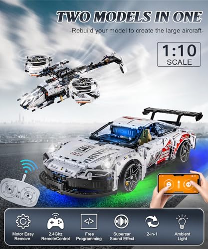 DOSCOR 1:10 Scale Super Car Building Kit - Image 2