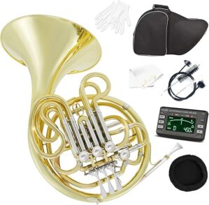Chehery Double French Horn F/Bb 4 Keys