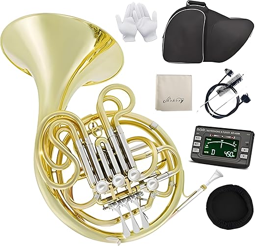 Chehery Double French Horn F/Bb 4 Keys
