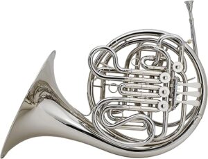 Holton Double French Horn, Silver (H179)
