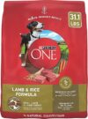 Purina ONE Dry Dog Food Lamb and Rice – 31.1 lb. Bag