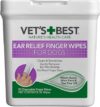 Vet’s Best Ear Relief Finger Wipes – 50 Disposable