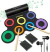 ROCKSOCKI Electric 7-Pad Drum Set With Headphones