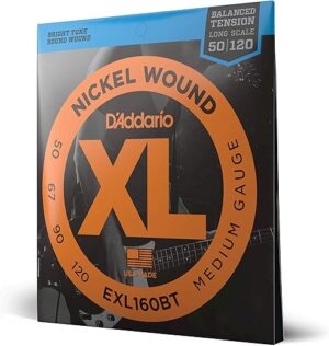 D’Addario Electric Bass Strings EXL160BT 50-120